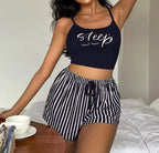 Sleep shortie pyjamas