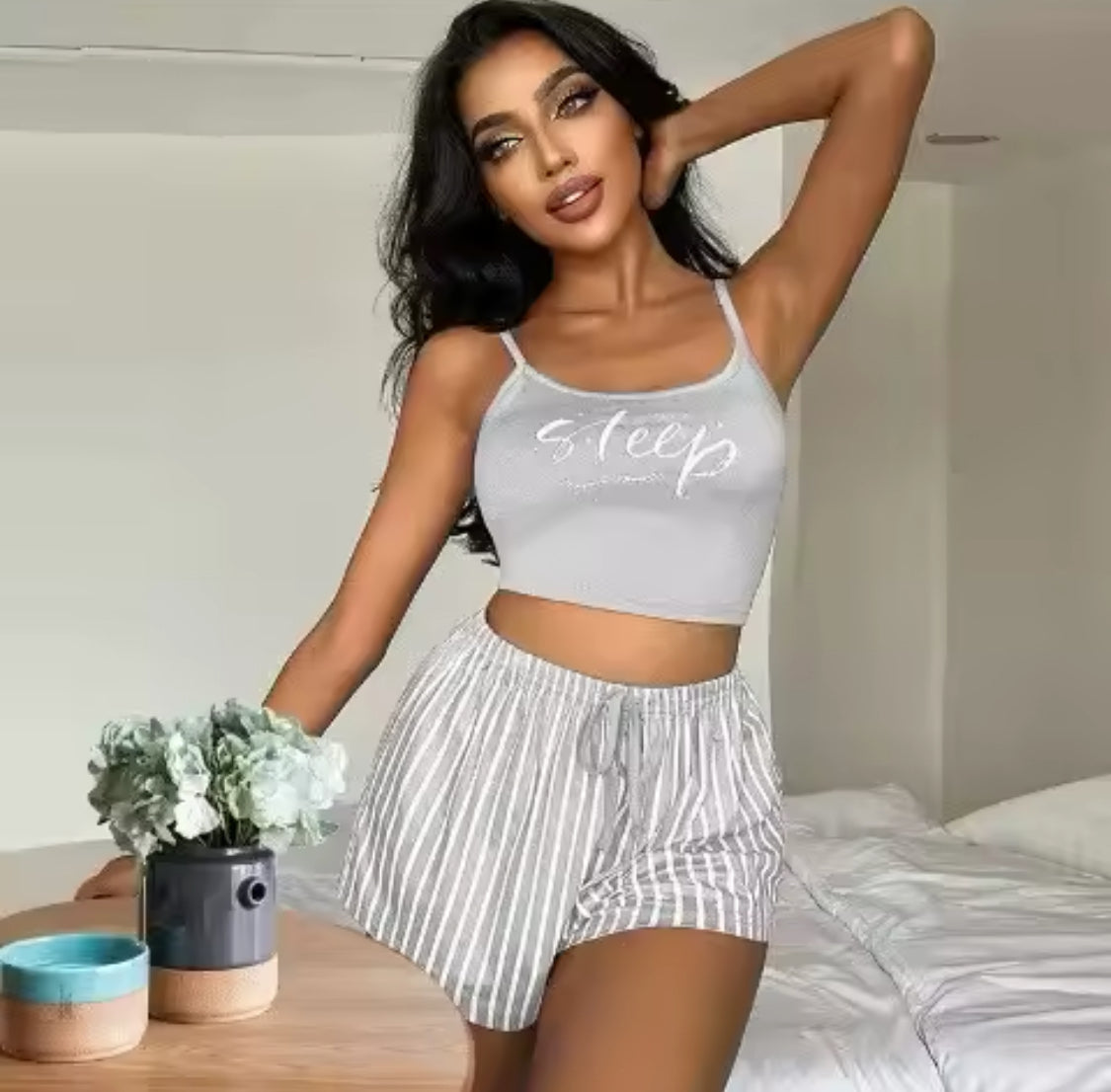 Sleep shortie pyjamas