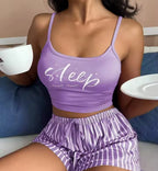 Sleep shortie pyjamas