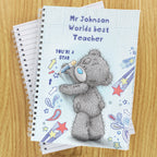 Personalised me to you teachers notebook