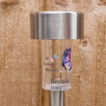 Butterfly in living memory solar light