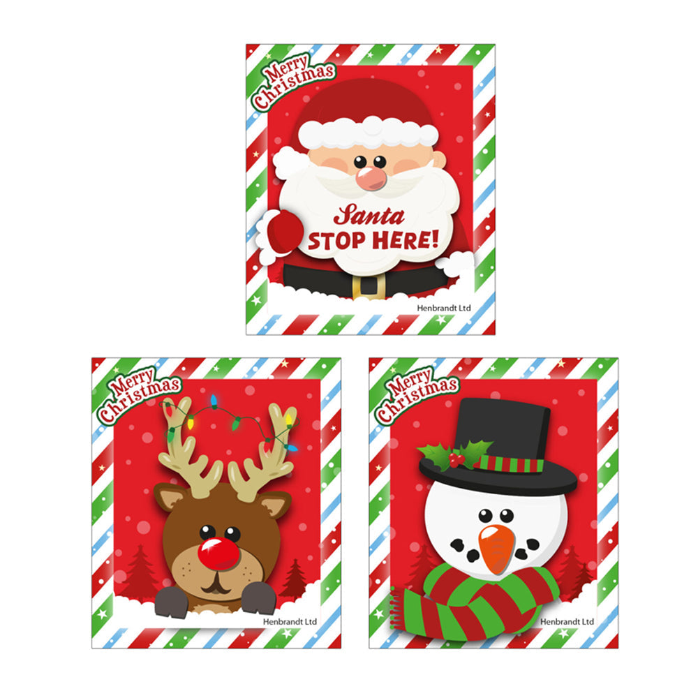 Mini Christmas snap card game