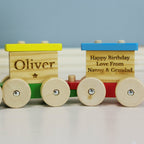 Personalised wooden train - Lola’s gift shop <3Personalised wooden trainLola’s gift shop <3