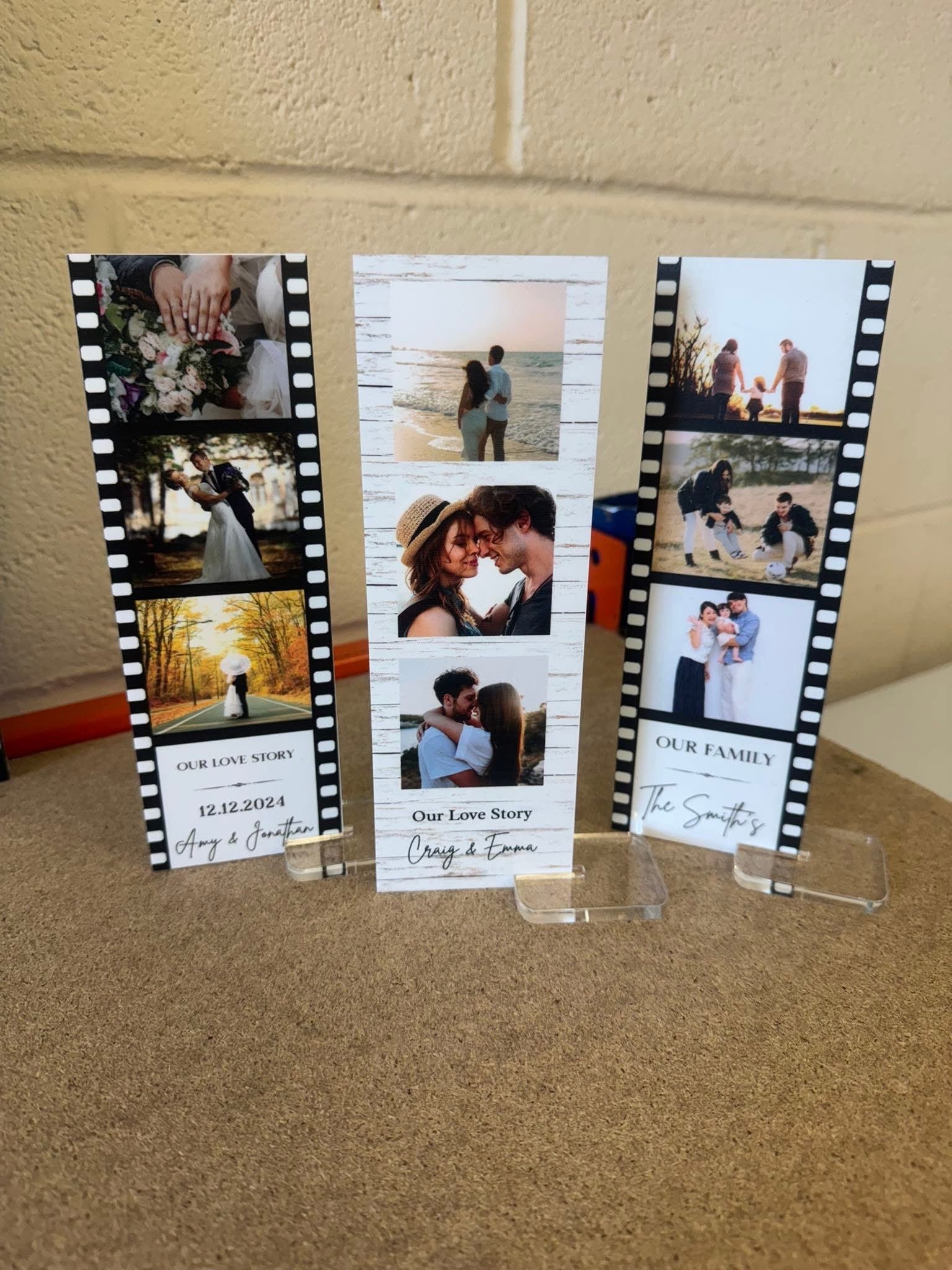 Film Reel plaque with stand