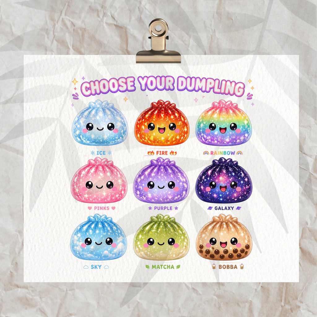 Personalised dumpling cold cup 16oz