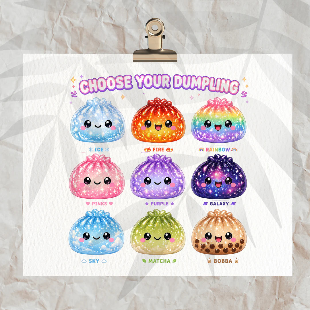 Personalised dumpling cold cup 16oz