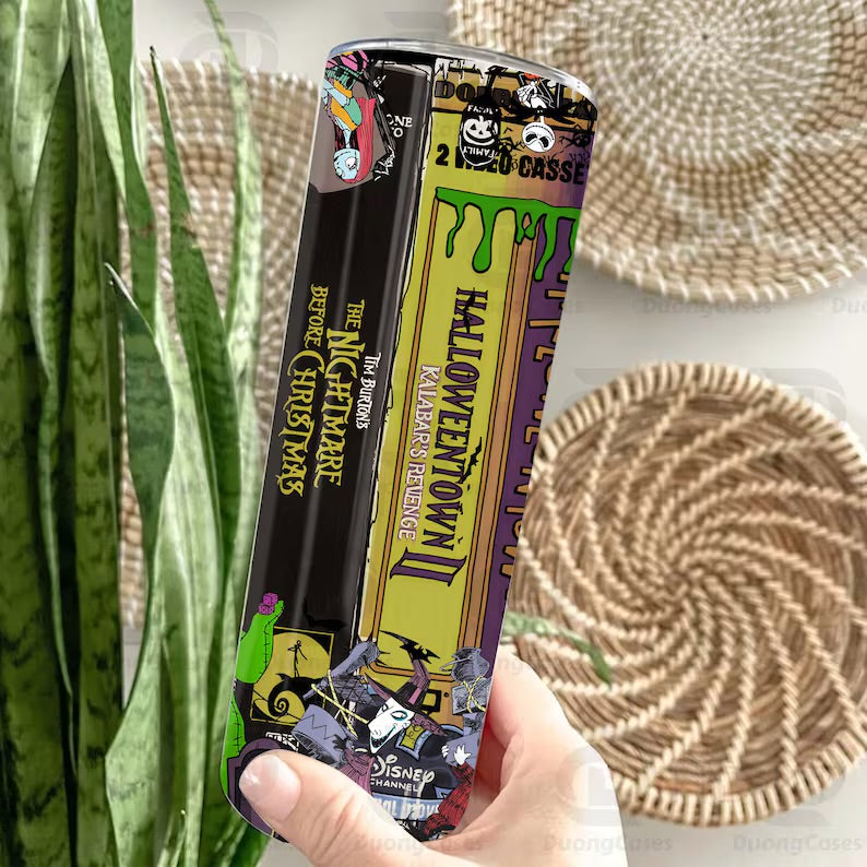 Halloween movie tumbler 20oz
