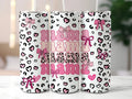 Heart leopard mama 20oz tumbler
