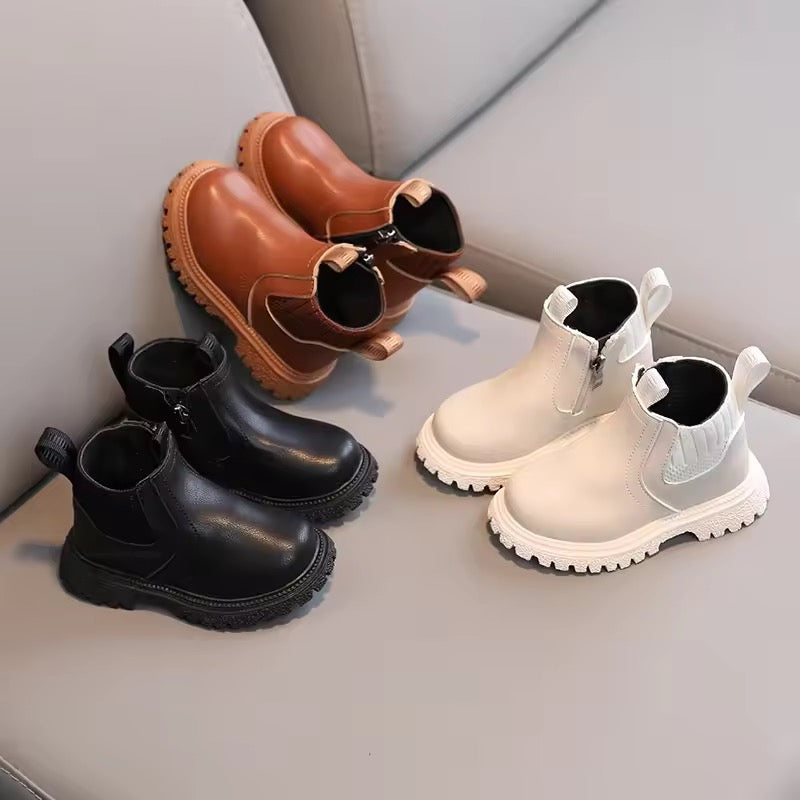 Kids non slip fashion boots