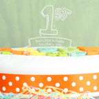 Personalised Acrylic '1st' Celebration Cake Topper