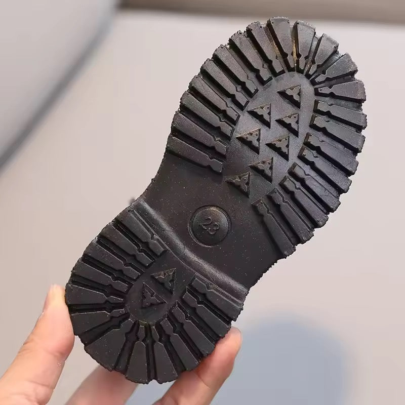 Kids non slip fashion boots