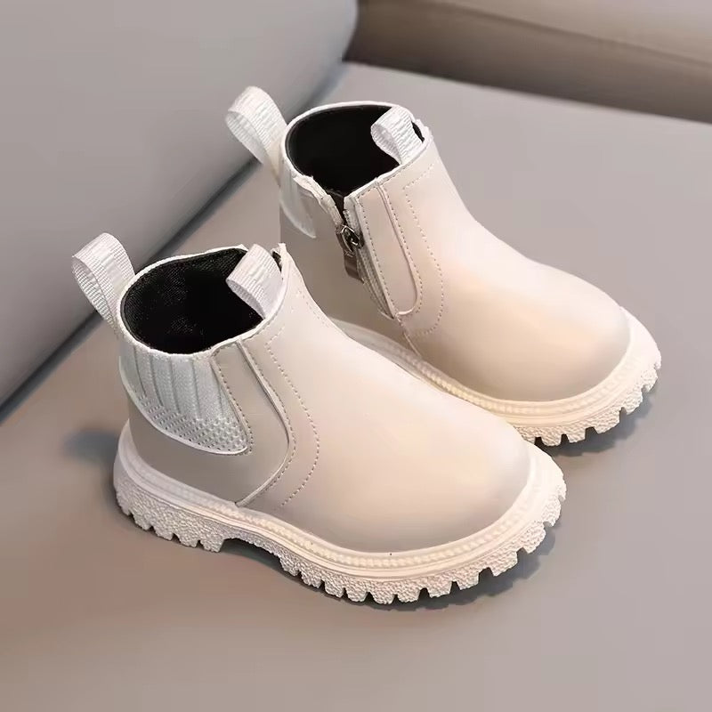 Kids non slip fashion boots