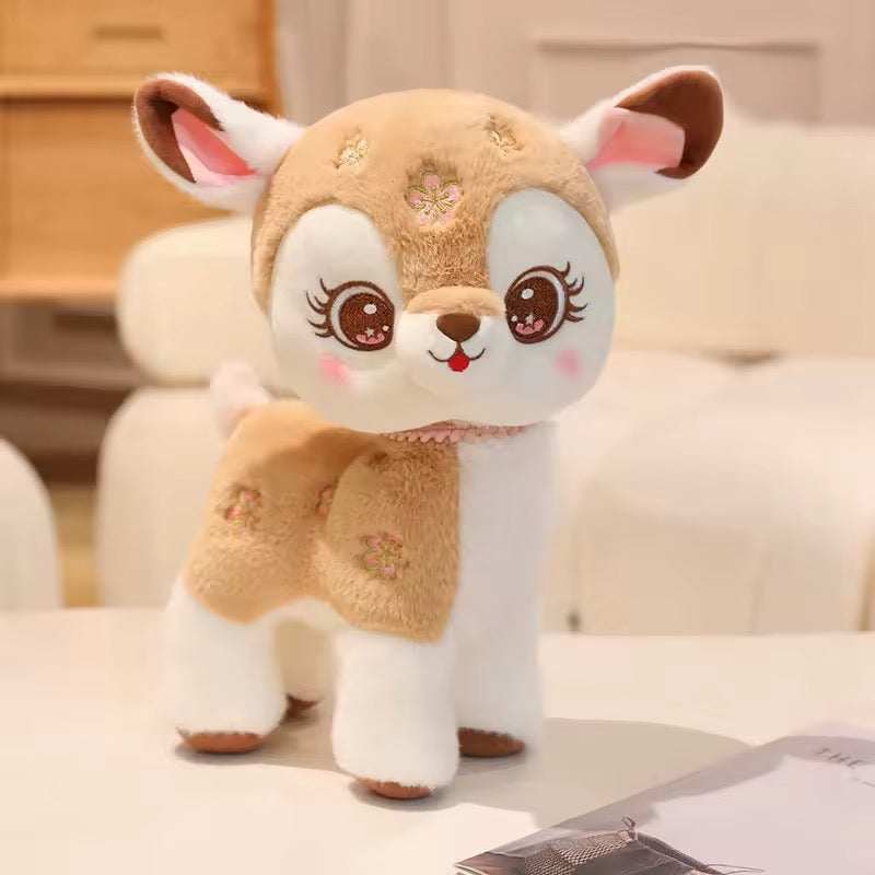 Personalised reindeer plushies
