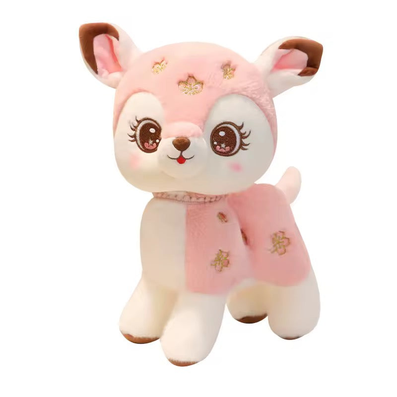 Personalised reindeer plushies