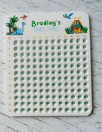 Personalised acrylic times table board