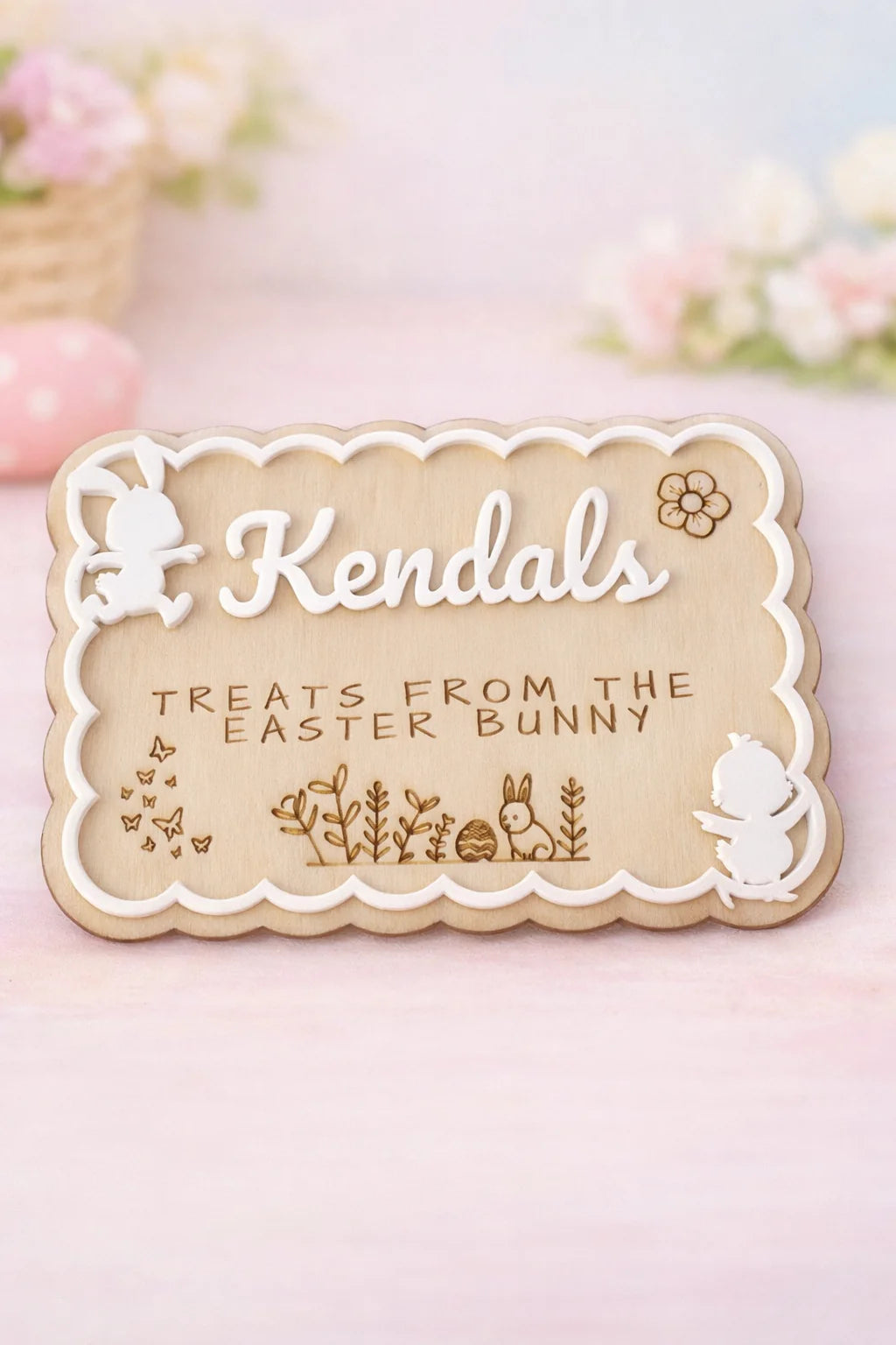 Made to order Easter crate/plaque