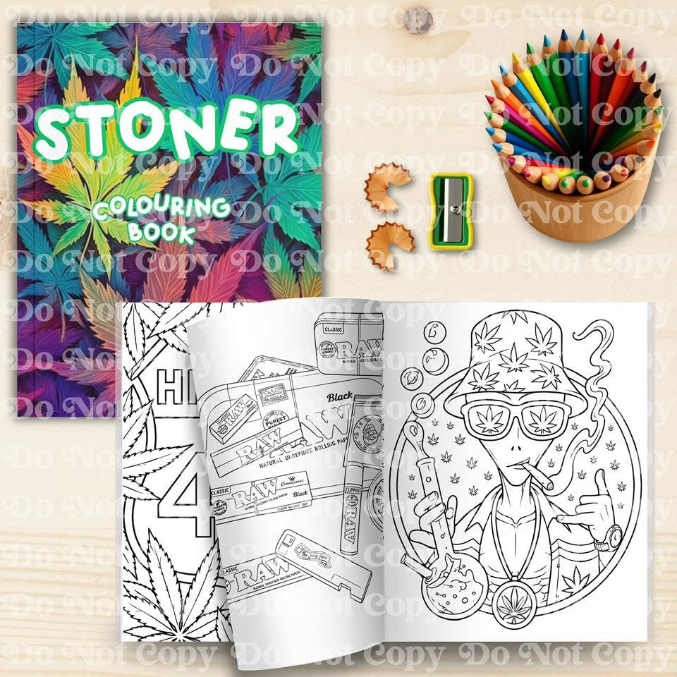 Stoner colouring book