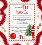 Elf arrival letters 4 colours