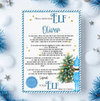 Elf arrival letters 4 colours