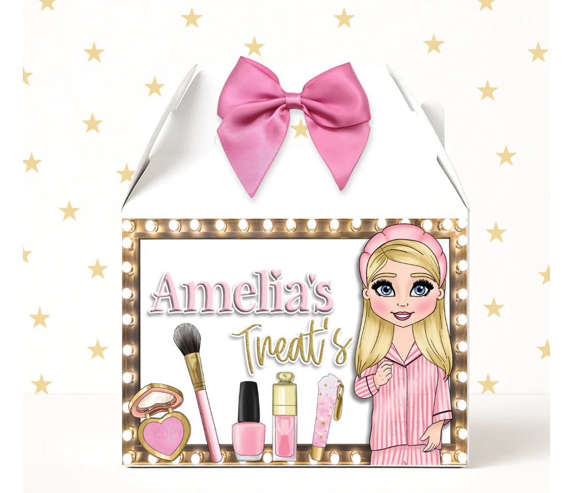Hollywood mirror make up girl treat box
