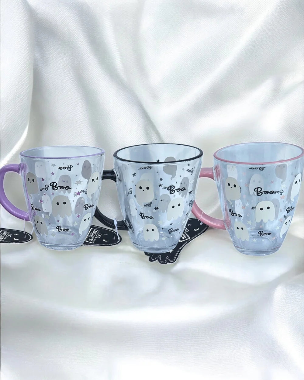 Halloween glass mugs