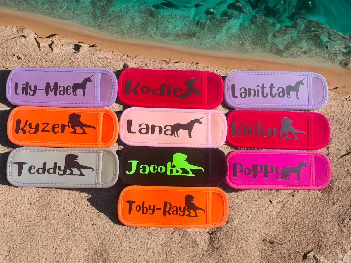 Personalised ice pole holder