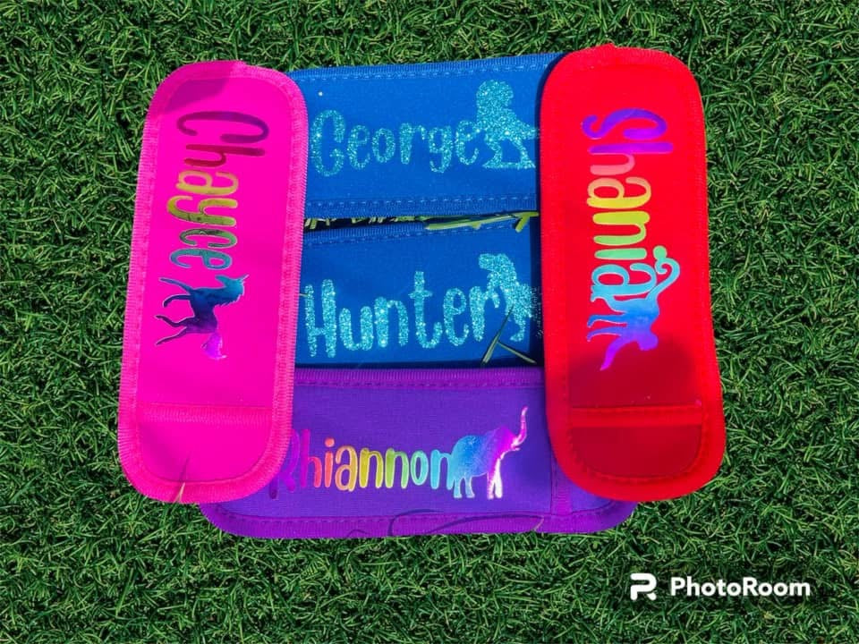 Personalised ice pole holder