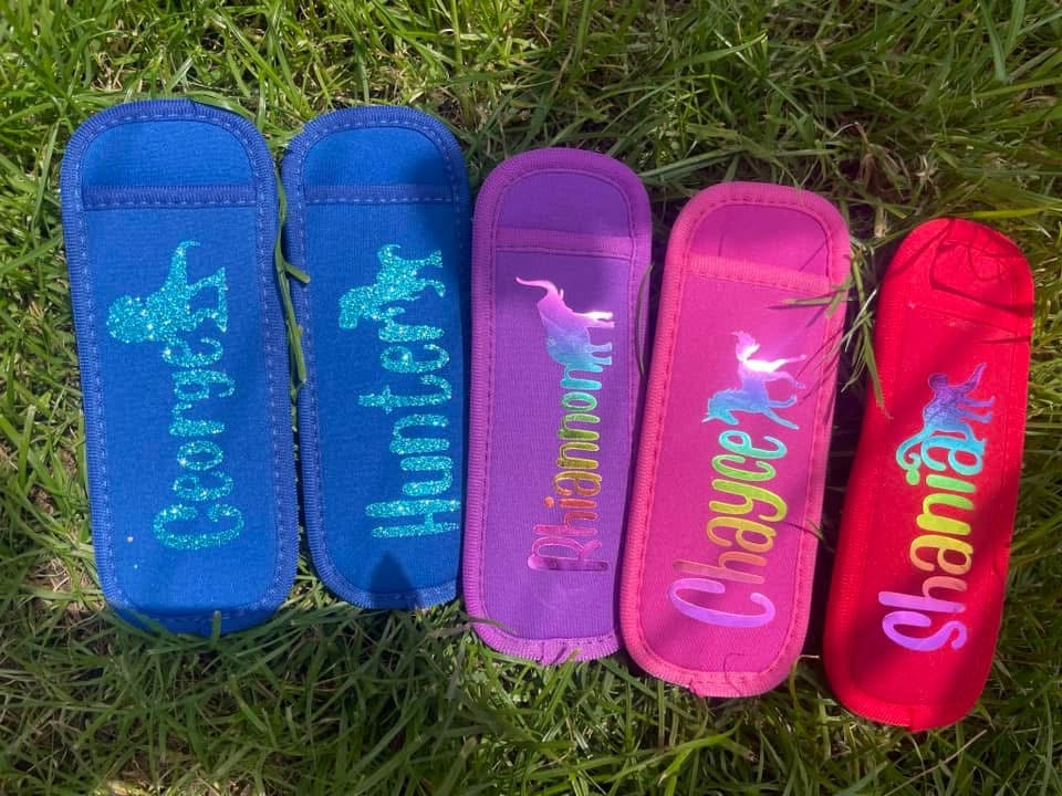 Personalised ice pole holder