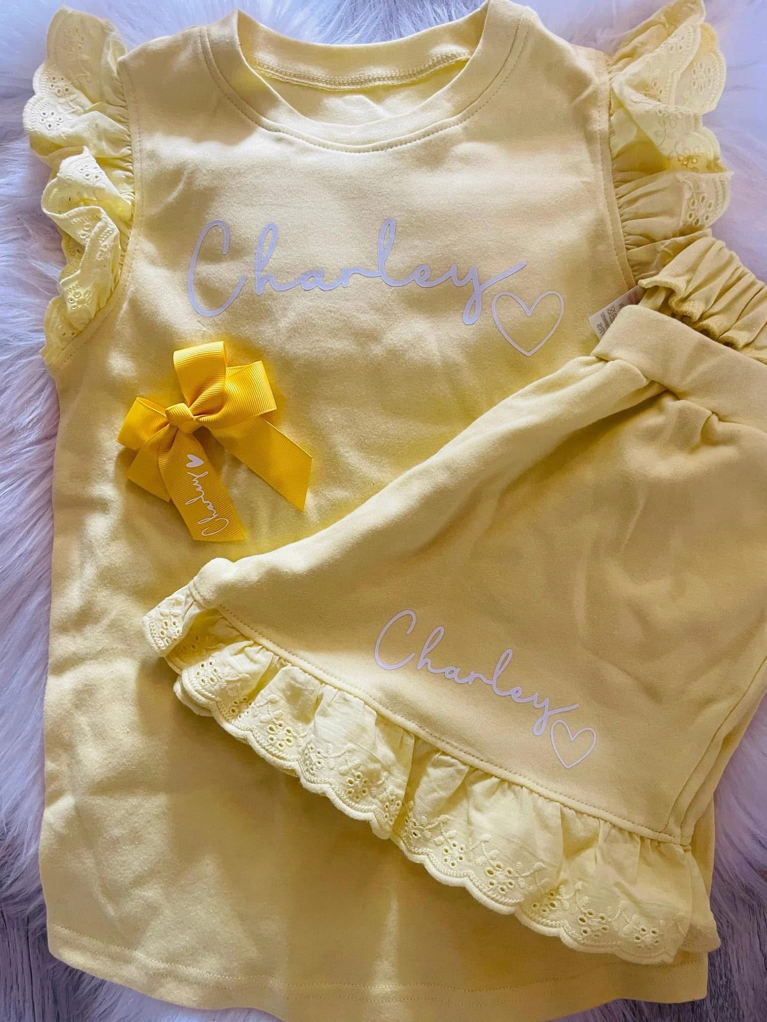 Girls Anglaise Set