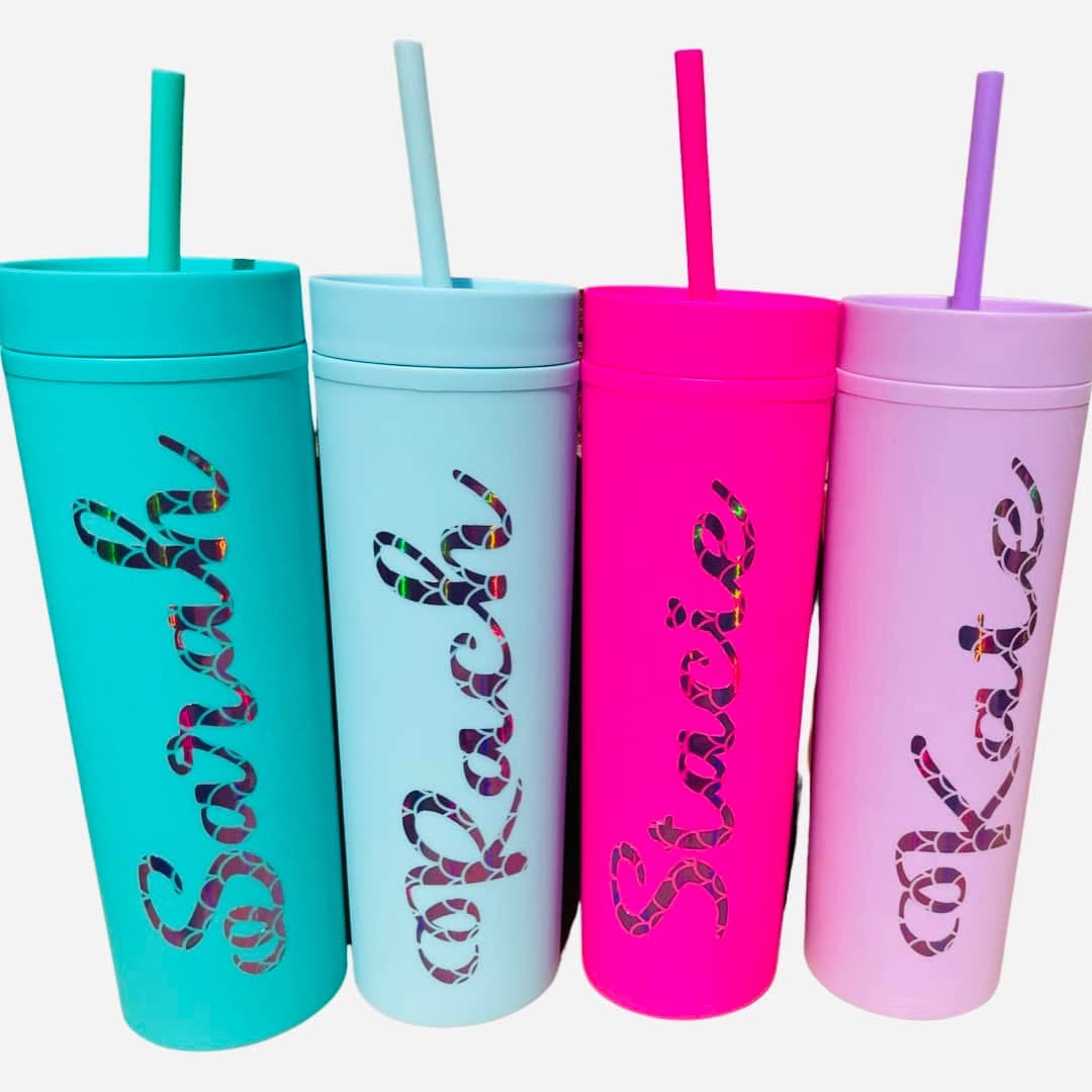 Personalised 16oz skinny