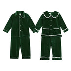 Personalised velvet pyjamas