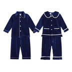 Personalised velvet pyjamas