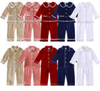 Personalised velvet pyjamas