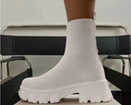 Women’s sock ankle boots