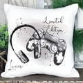 Personalised Limited edition gamer 40cm cushion