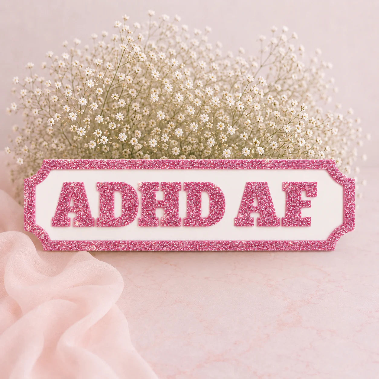 30cm ADHD AF wall sign