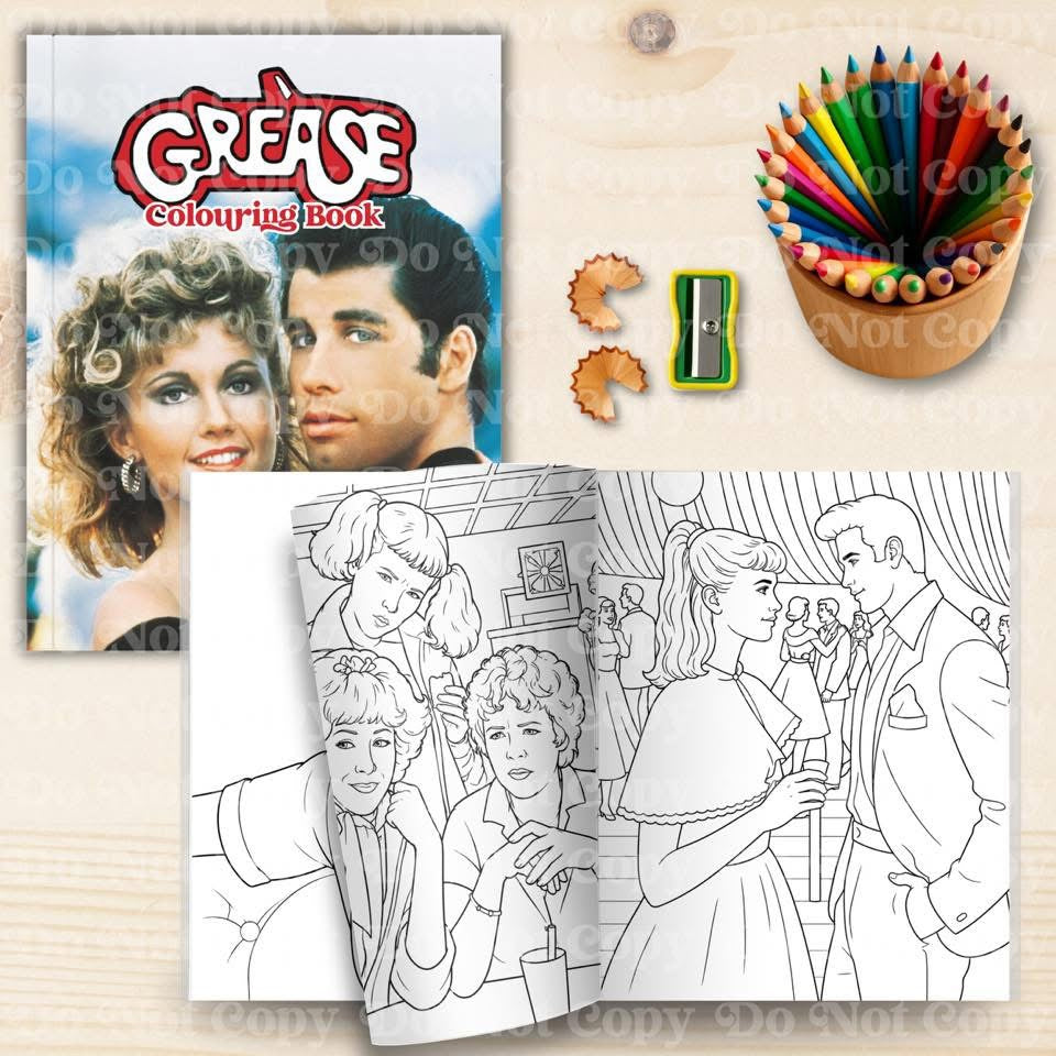 Tell me about it stud colouring book