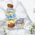 Acrylic printed and personalised dumpling scrunchie holder
