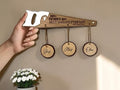 Best dad we ever saw personalised wall plaque