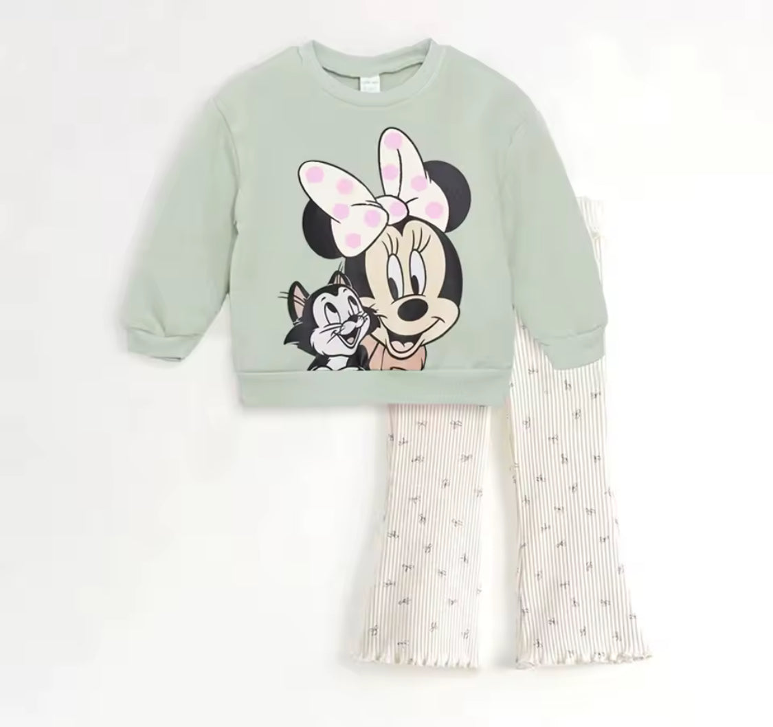 Infant sage flare mouse outfit