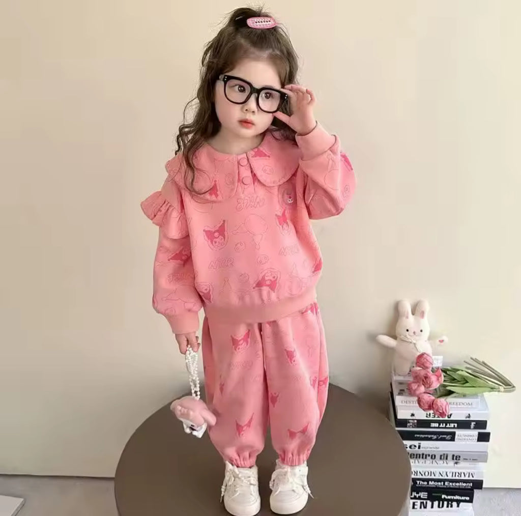 Kuro frill tracksuits