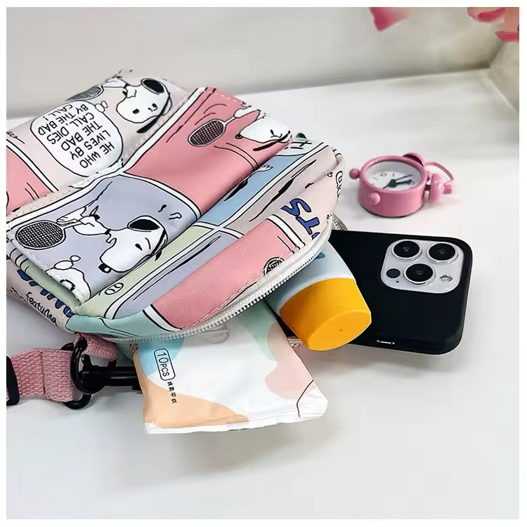 Dog snoop shoulder bag