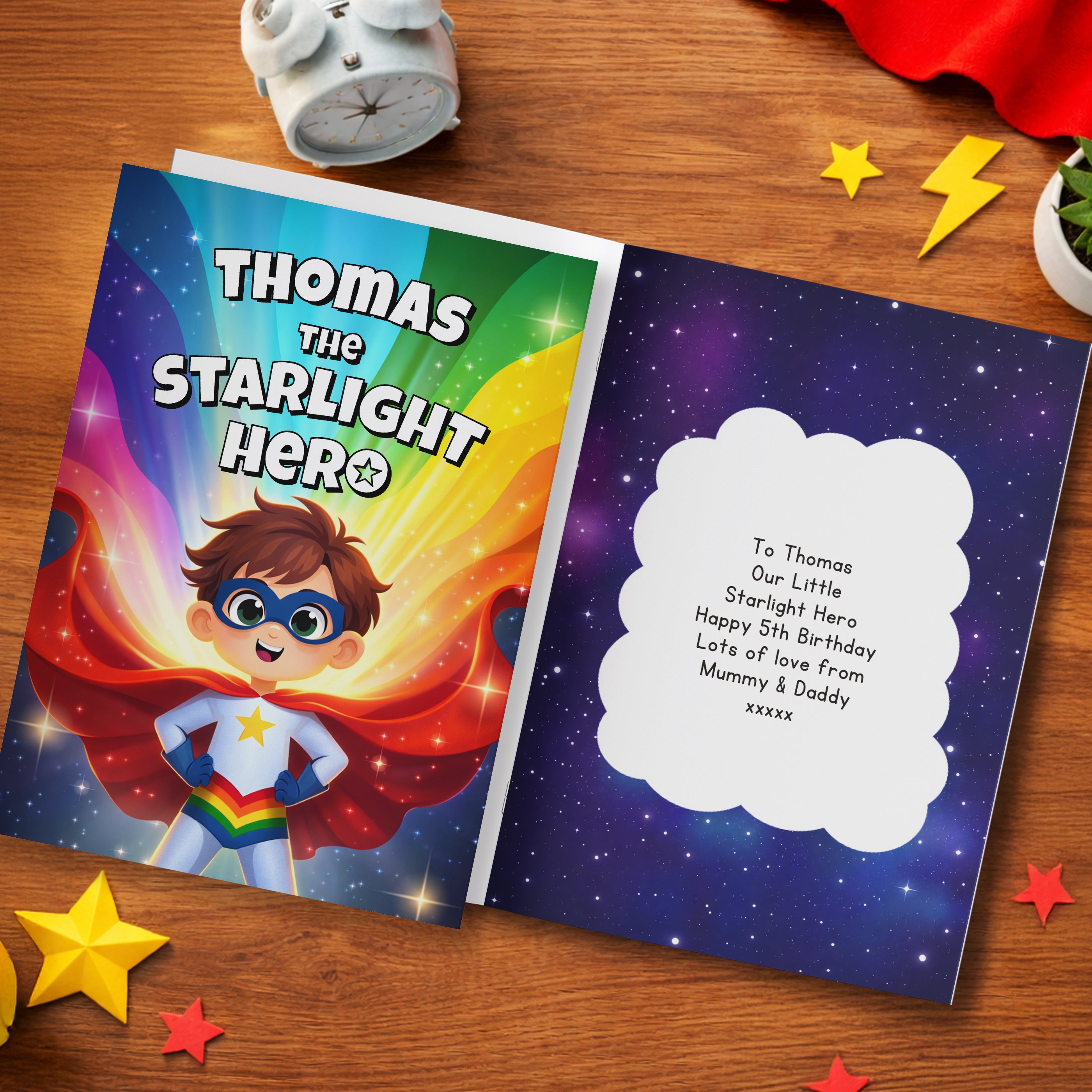 Personalised Starlight Hero Story Book