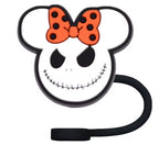 Halloween style straw toppers