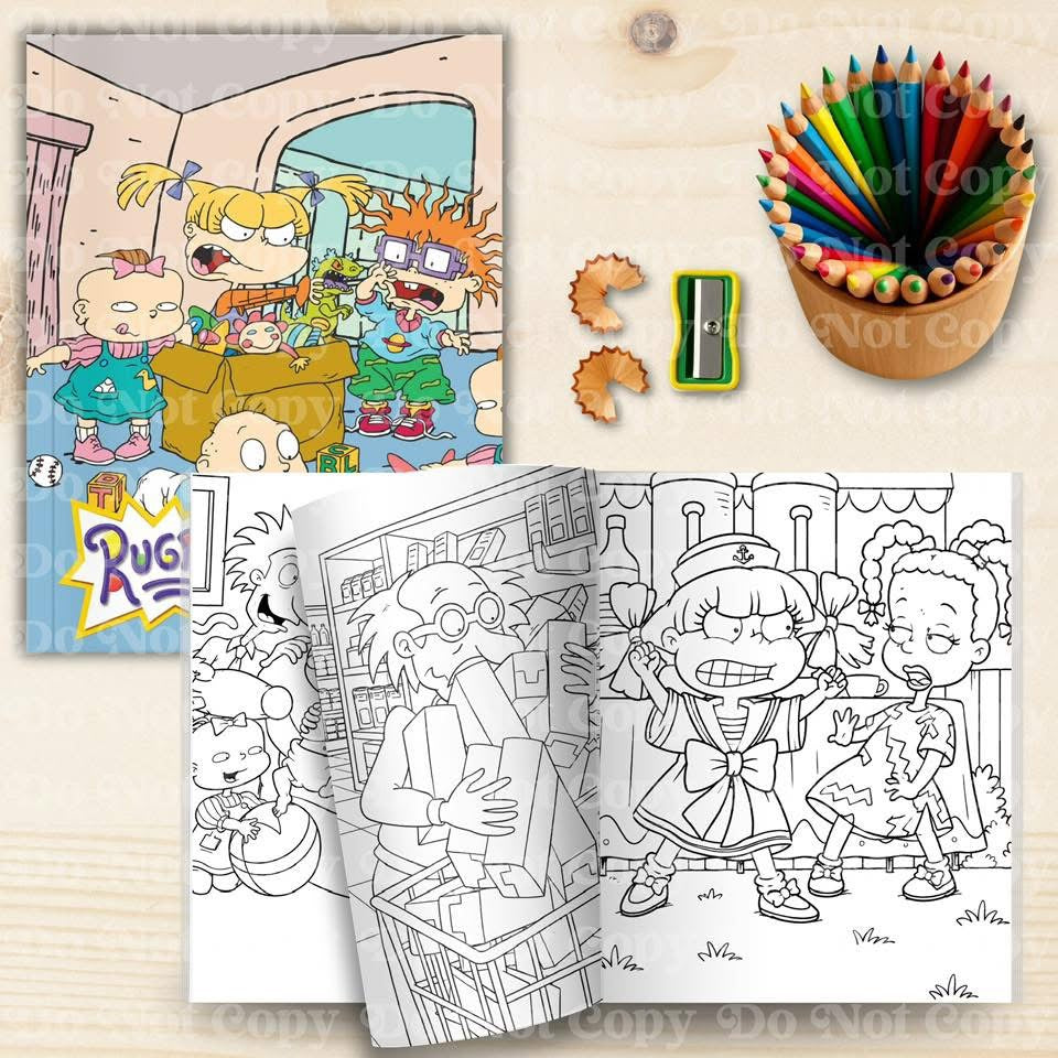 Rug Rats colouring book