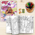 Lizzy colouring book