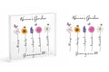 Personalised garden acrylic block