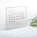 The day you become my mummy acrylic block 10c0cm