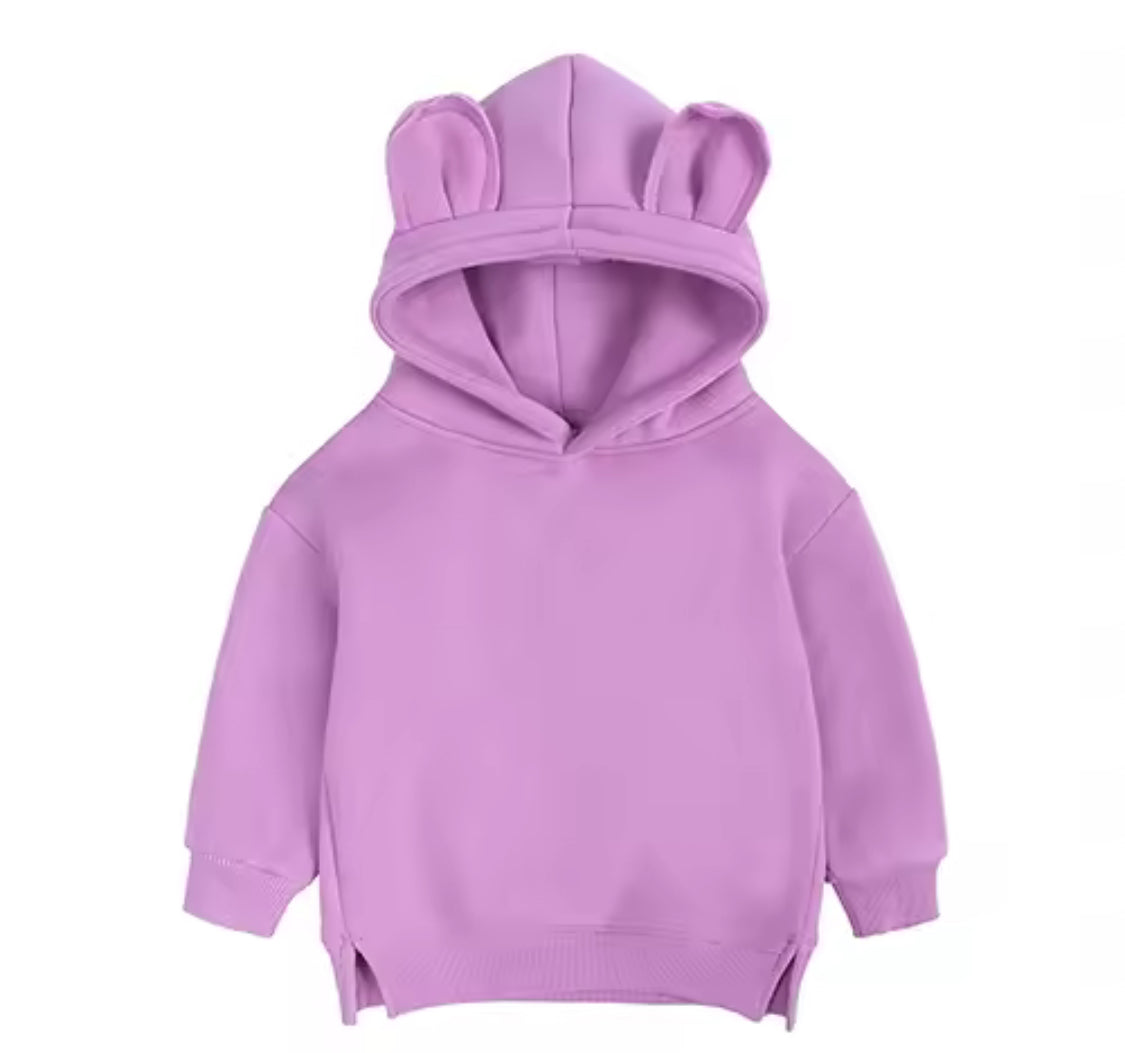 Personalised Teddy ears hoodies