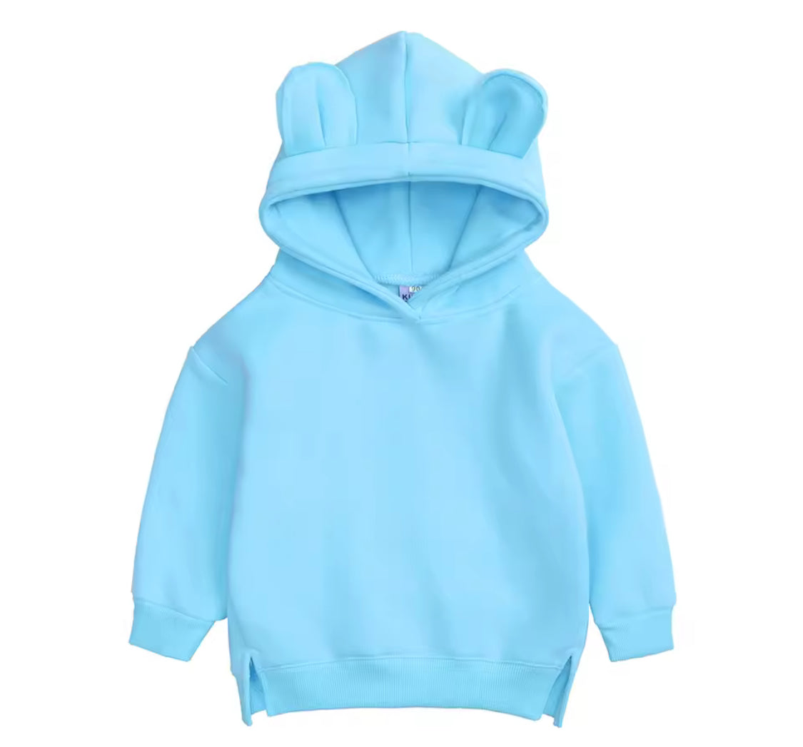 Personalised Teddy ears hoodies
